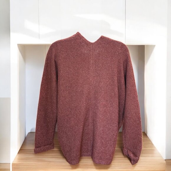 Stitch Fix Pink Clover Open Front Mauve Cardigan Size Medium Petite - Picture 2 of 7